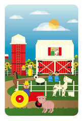 Farm Playset Unframed
